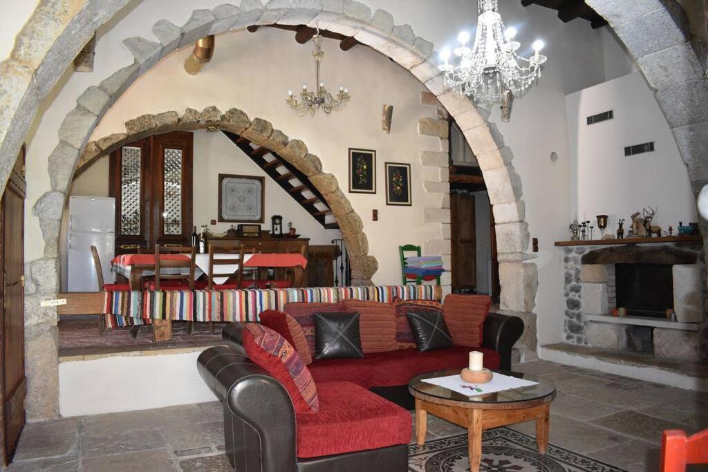 Traditional Villa With Pool In Sfakia Imbros Exteriér fotografie